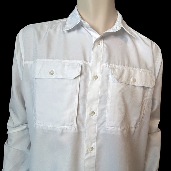 Mountain HardWear Shirt Lightweight Long Sleeve Utility UPF 50 Hard Wear - Picture 5 of 16